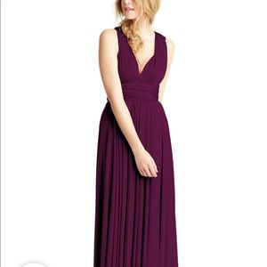 Twobirds Plum Maxi Dress